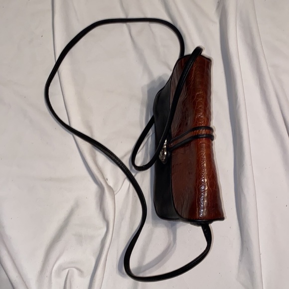 Brighton One World Black/Brown CROSSBODY Leather - Picture 6 of 16